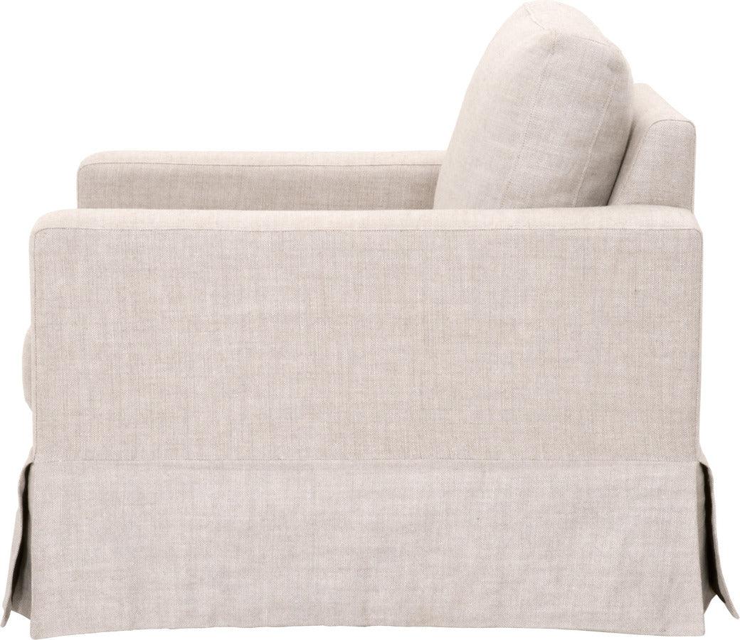 Essentials For Living Accent Chairs - Maxwell Sofa Chair Bisque French Linen