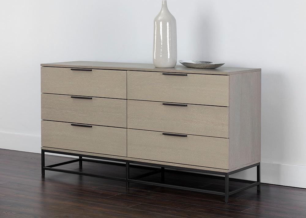SUNPAN Dressers - Rebel Dresser - Black - Taupe