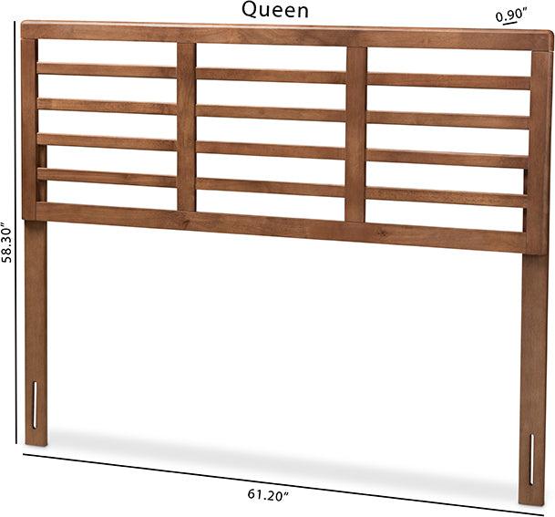 Wholesale Interiors Headboards - Salome King Headboard Ash Walnut