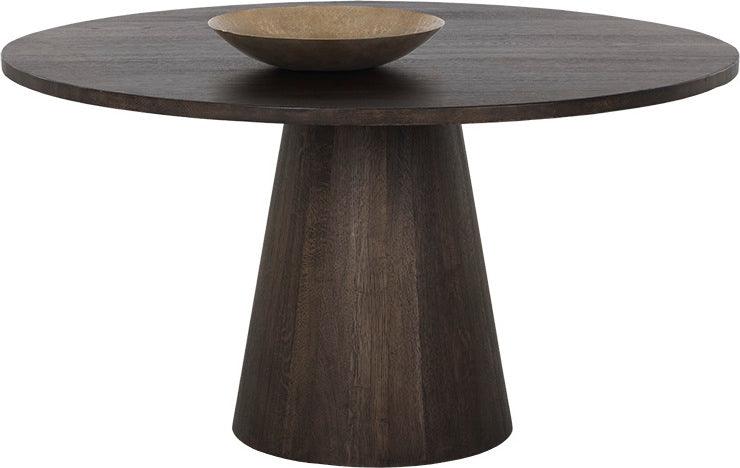 SUNPAN Dining Tables - Althea Dining Table - Brown Oak - 54" Brown