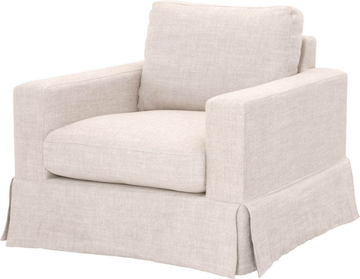 Essentials For Living Accent Chairs - Maxwell Sofa Chair Bisque French Linen