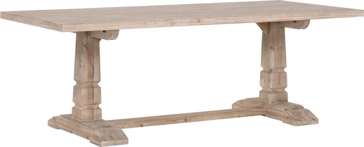 Essentials For Living Dining Tables - Hayes Extension Dining Table Smoke Gray Pine