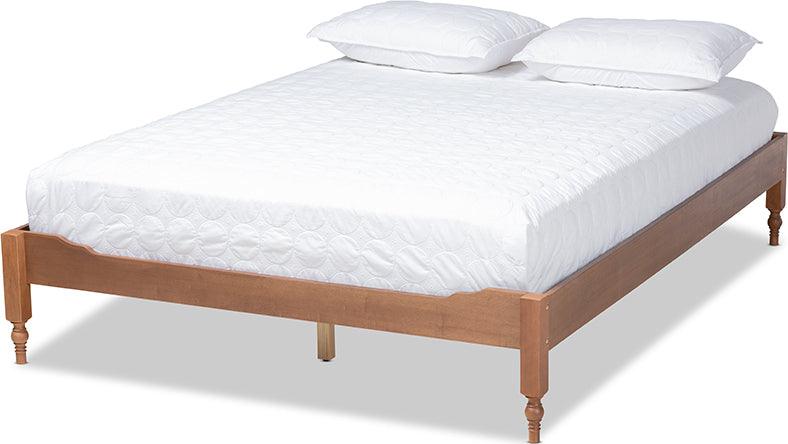 Wholesale Interiors Beds - Laure Full Bed Ash Walnut