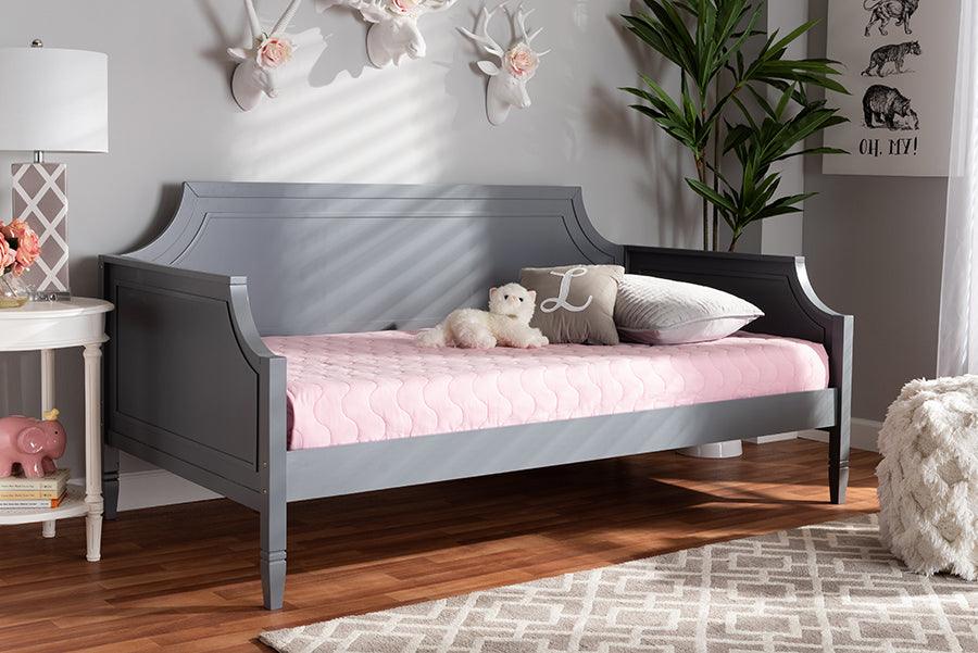 Wholesale Interiors Daybeds - Mariana 37.8" Daybed Gray