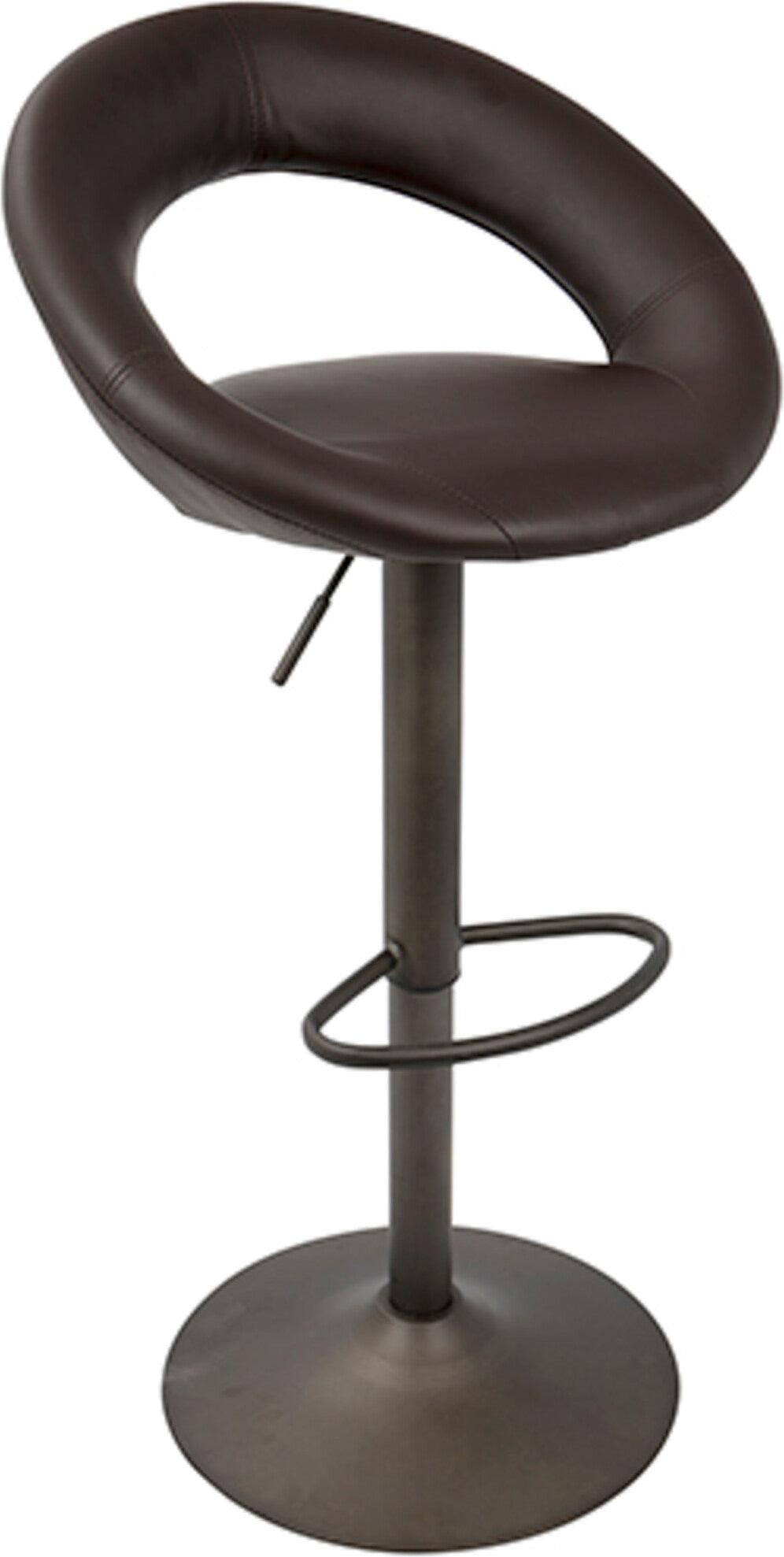 Lumisource Barstools - Metro Barstool Brown (Set of 2)