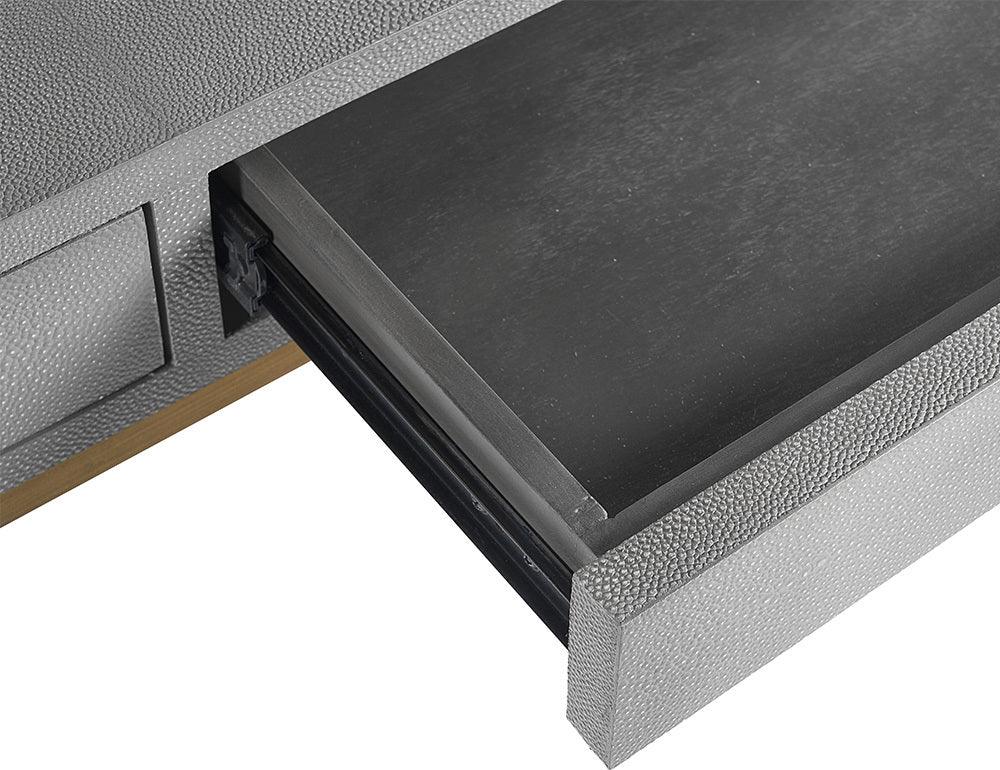 SUNPAN Desks - Jiro Desk - Grey Shagreen