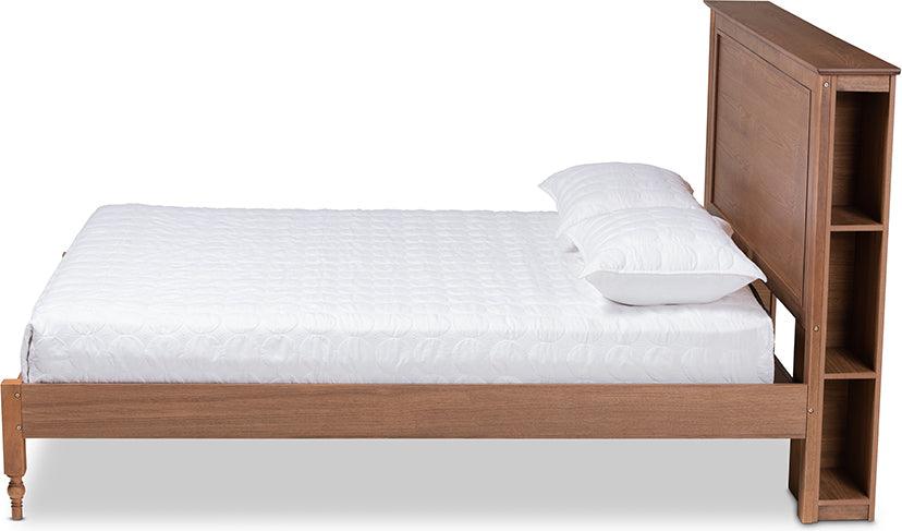 Wholesale Interiors Beds - Danielle King Storage Bed Ash walnut