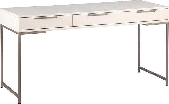 SUNPAN Desks - Rebel Desk - Champagne Gold - Cream
