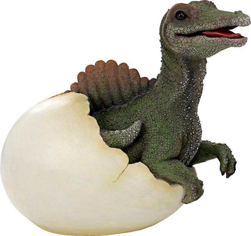 Design Toscano Statues - Spinosaurus Dinosaur Egg Statue