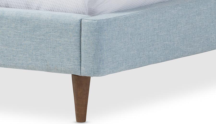 Wholesale Interiors Beds - Hannah Queen Bed Light Blue