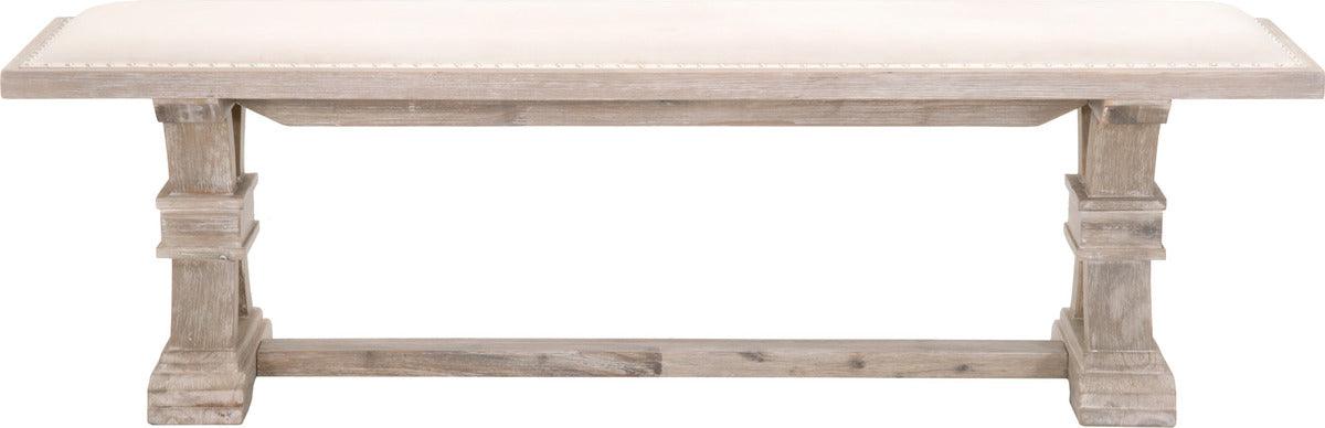Essentials For Living Benches - Devon Dining Bench Natural Gray