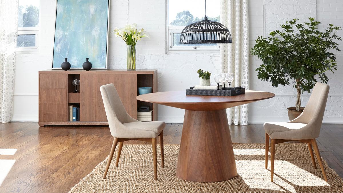 Wesley 53" Dining Table Walnut