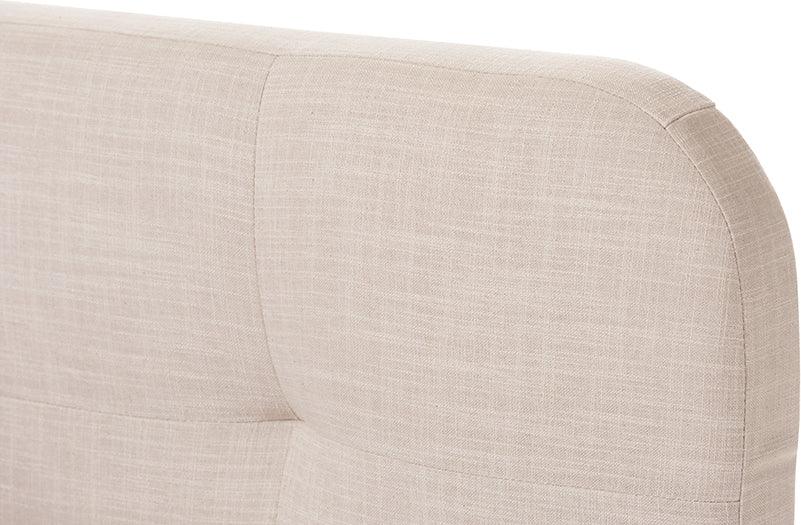 Wholesale Interiors Beds - Germaine Queen Bed Beige