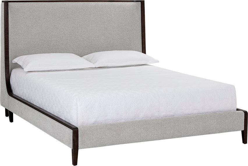 SUNPAN Beds - Colette Bed - King - Belfast Heather Grey Gray