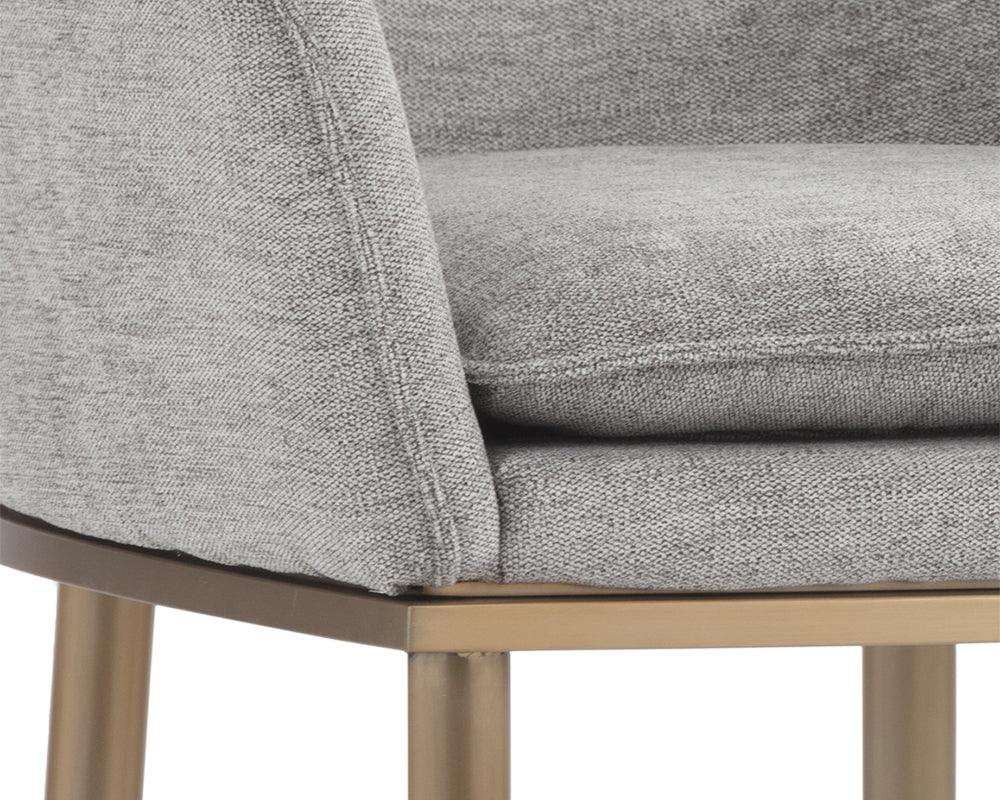 SUNPAN Barstools - Bowman Counter Stool - Flint Grey