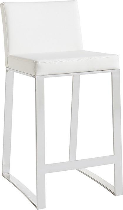 SUNPAN Barstools - Architect Counter Stool - White