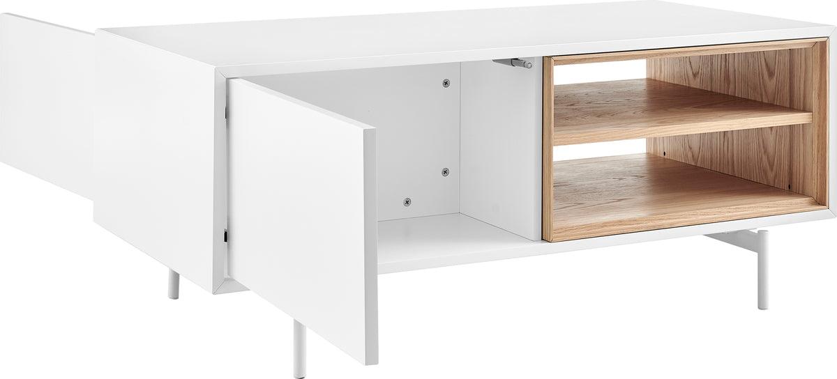Euro Style Coffee Tables - Bodie 48" Coffee Table White