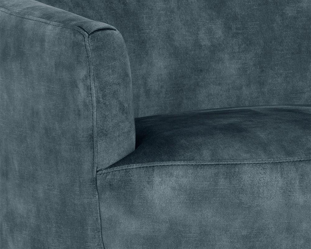 SUNPAN Accent Chairs - Casey Swivel Lounge Chair Nono Petrol