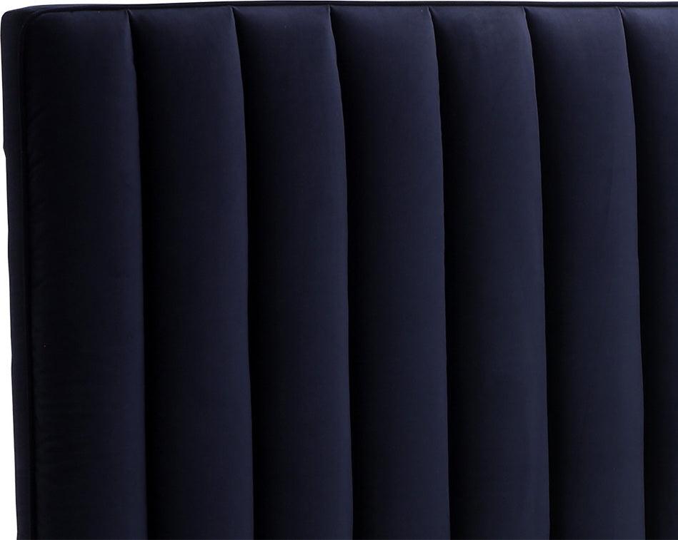 SUNPAN Beds - Yosi Bed - King - Abbington Navy Blue