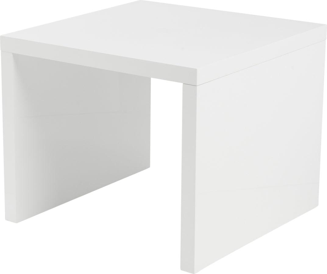 Euro Style Side & End Tables - Abby Side Table White