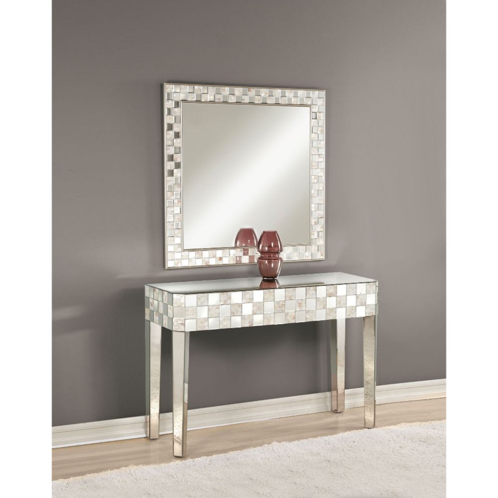 ACME Consoles - ACME Nasa Console Table, Mirrored