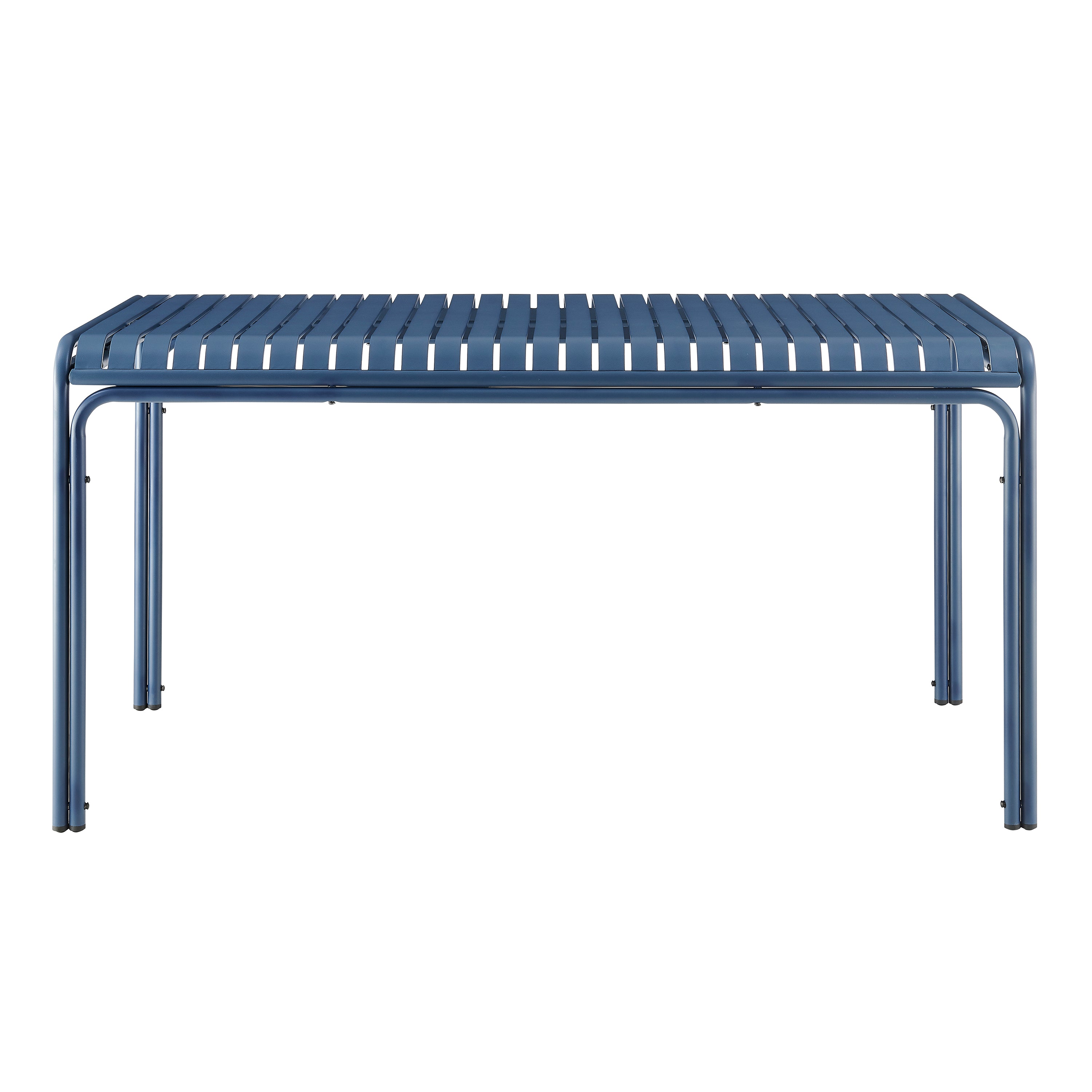 Euro Style Dining Tables - Otis Outdoor Table in Dark Blue