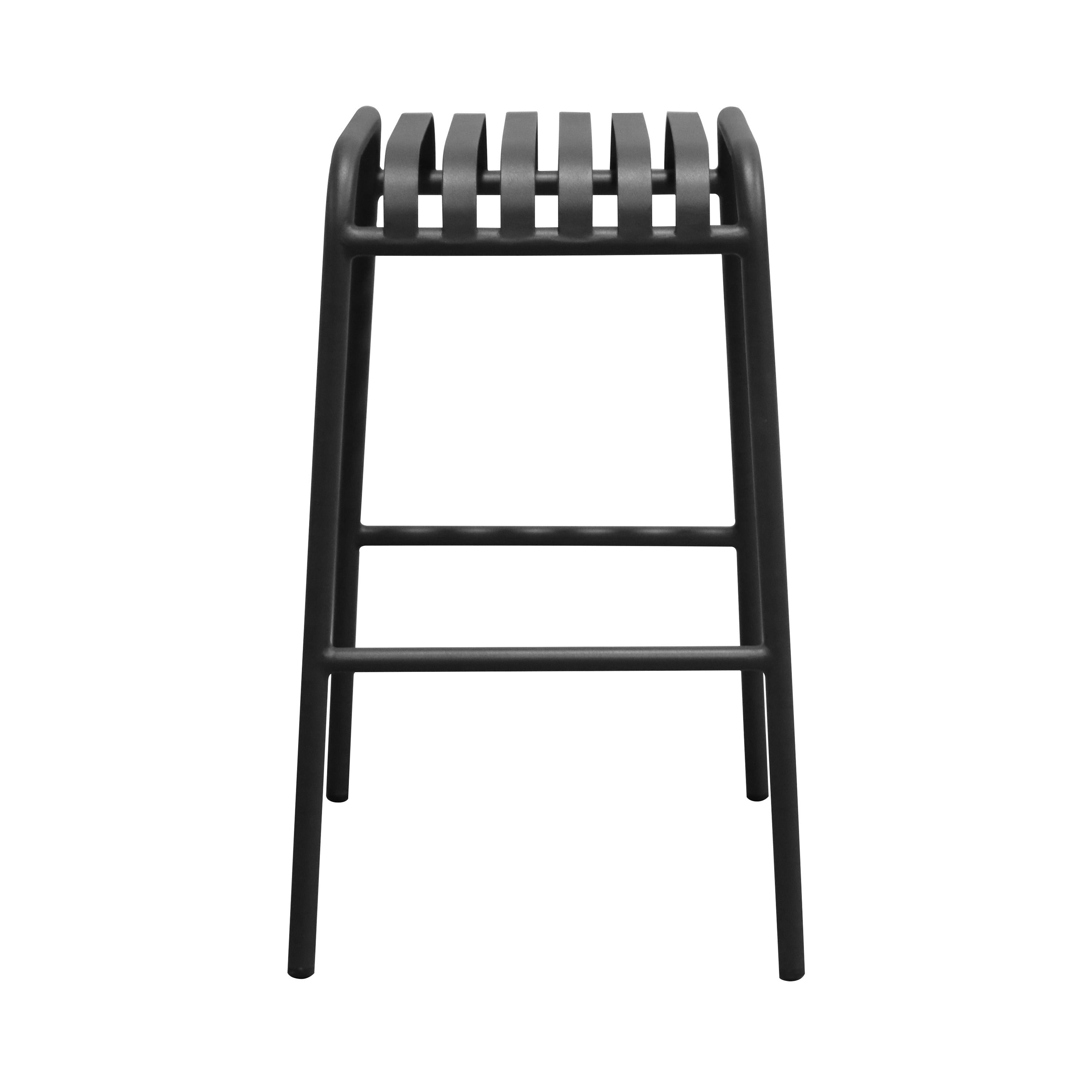 Euro Style Barstools - Enid Outdoor Bar Stool in Black - Set of 2