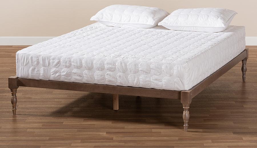 Wholesale Interiors Beds - Iseline Full Bed Antique Oak
