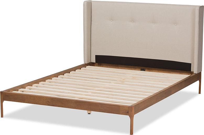 Wholesale Interiors Beds - Brooklyn King Bed Light Beige