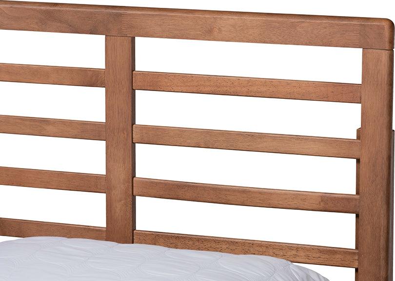 Wholesale Interiors Beds - Piera Queen Storage Bed Ash walnut