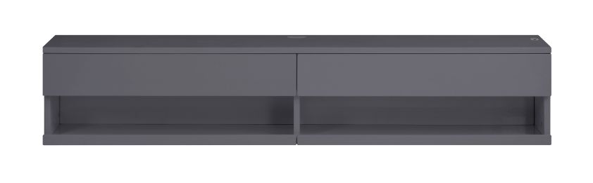 ACME Furniture TV & Media Units - ACME Ximena Floating TV Stand, LED & Gray Finish
