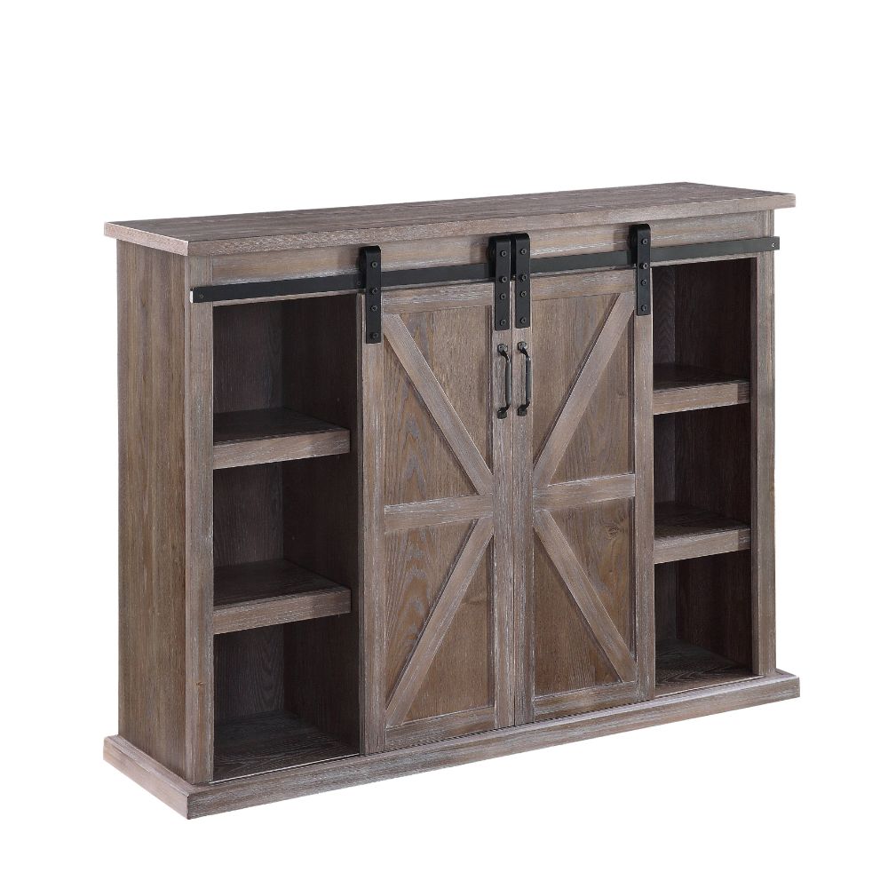 ACME TV & Media Units - ACME Orabella TV Stand, Rustic Natural