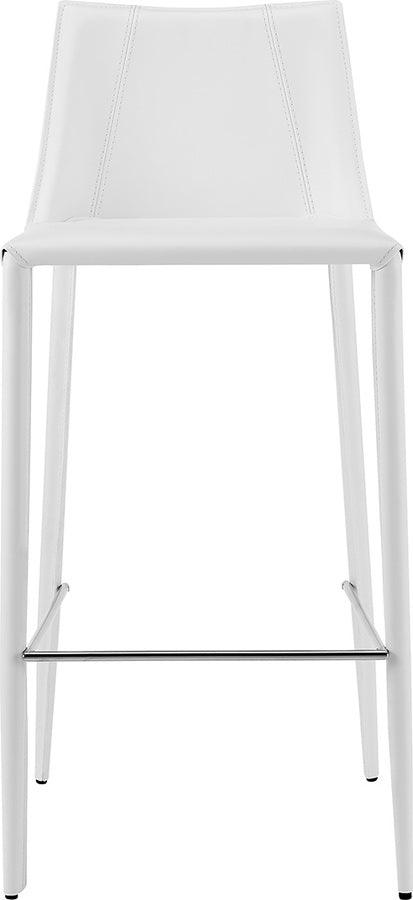 Euro Style Barstools - Kalle Bar Stool in White