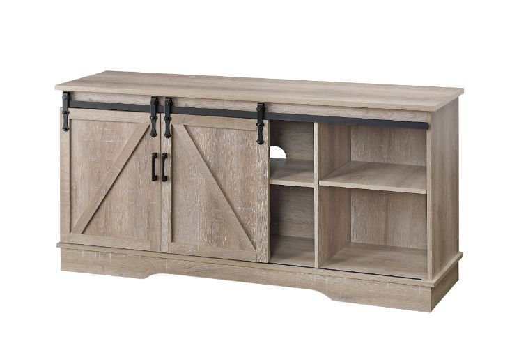 ACME Furniture TV & Media Units - ACME Bennet TV Stand, Oak Finish