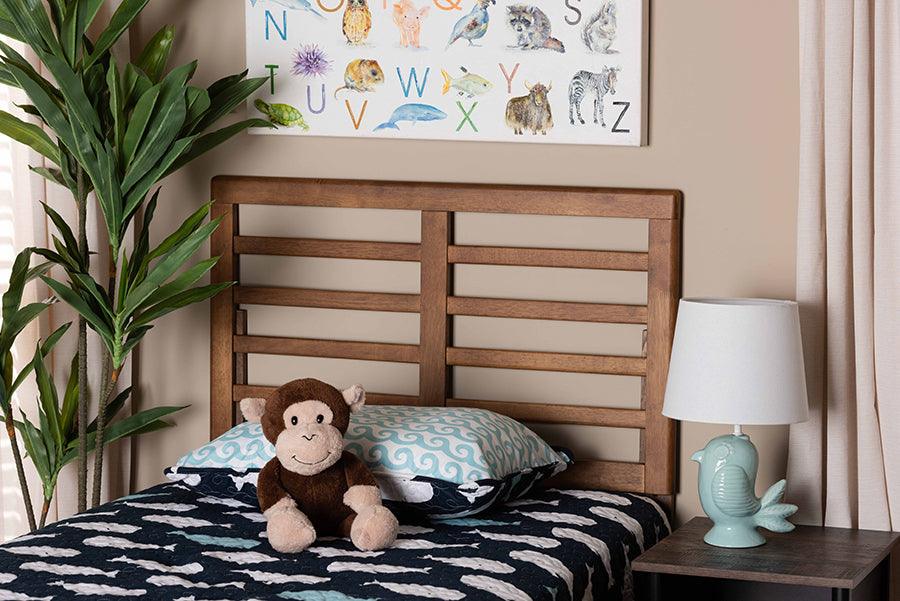 Wholesale Interiors Headboards - Salome Twin Headboard Ash Walnut