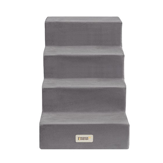 Olliix.com Dog Beds - Stair - 4 steps Grey