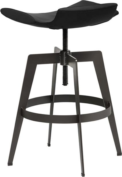 SUNPAN Barstools - Bancroft Adjustable Stool - Onyx