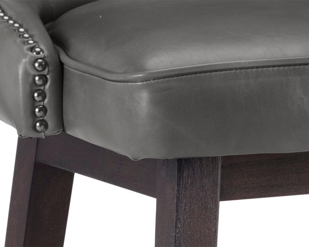SUNPAN Barstools - Ariana Swivel Counter Stool - Overcast Grey