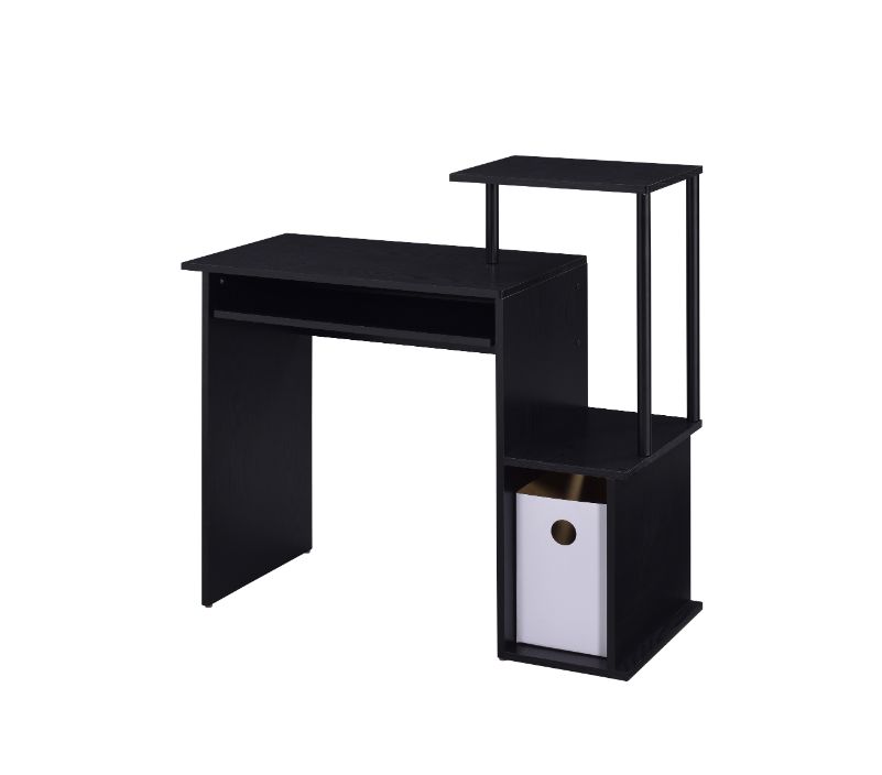 ACME Desks - ACME Lyphre Computer Desk, Black Finish