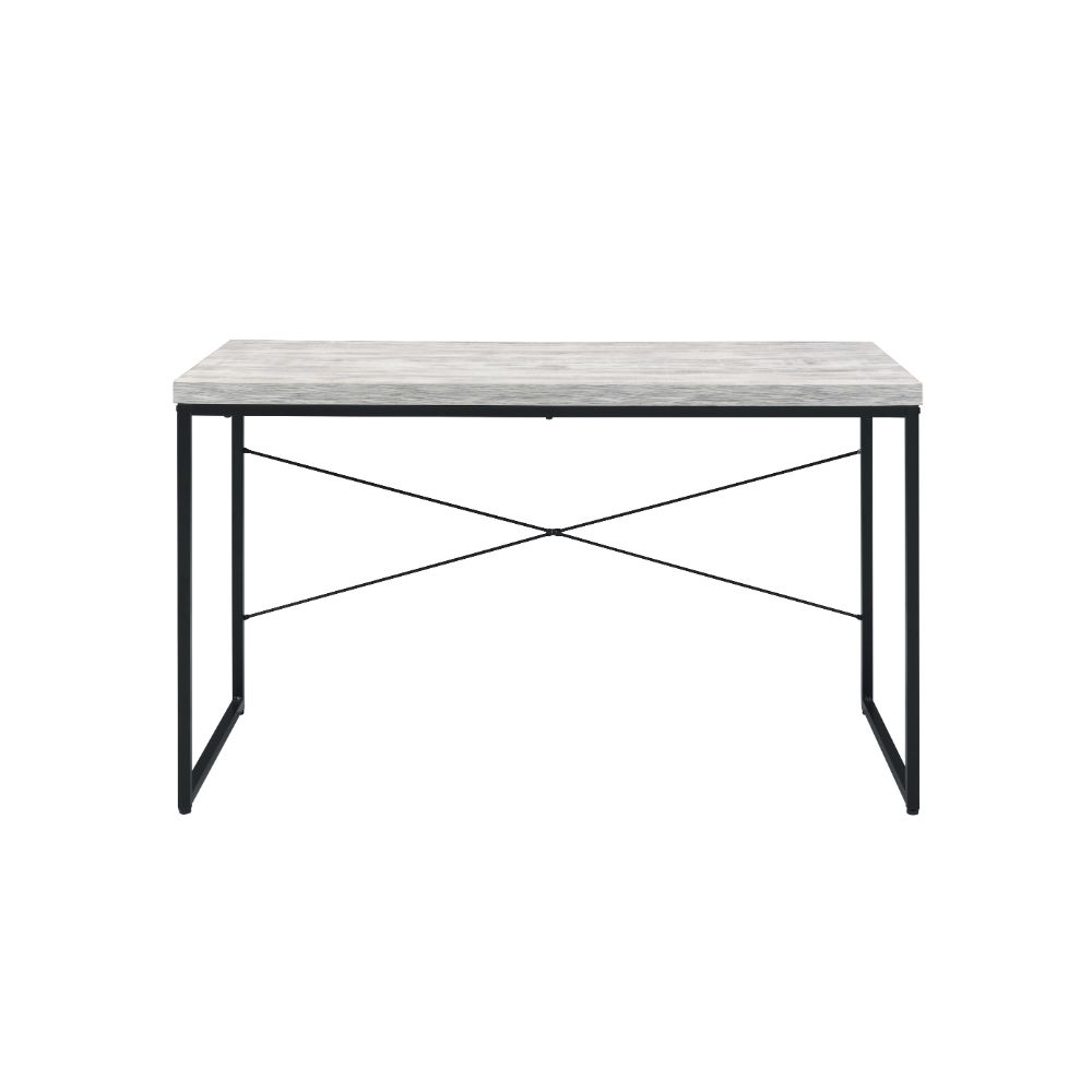 ACME Desks - ACME Jurgen Desk, Antique White & Black