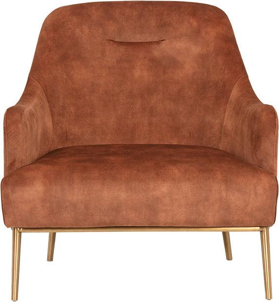 SUNPAN Accent Chairs - Cameron Lounge Chair Nono Rust