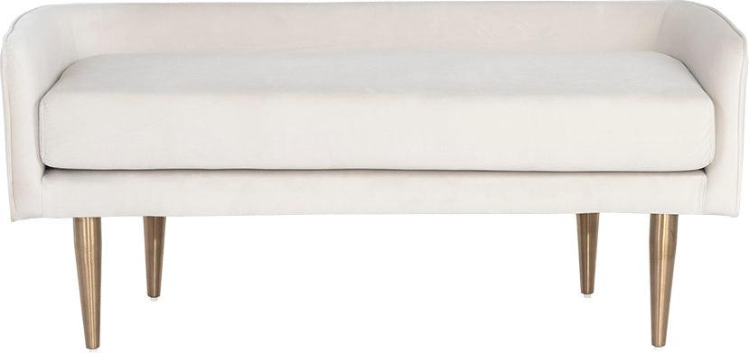 SUNPAN Benches - Sammy Bench - Cream Sky