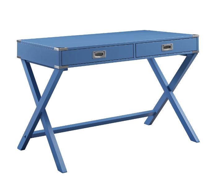 ACME Desks - ACME Amenia Writing Desk, Blue Finish
