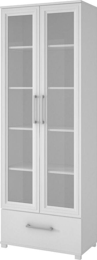Manhattan Comfort Bookcases & Display Units - Serra 1.0- 5- Shelf Bookcase in White