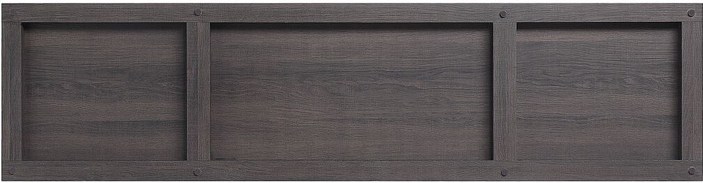 Manhattan Comfort Fireplaces - Franklin Fireplace in Heavy Brown