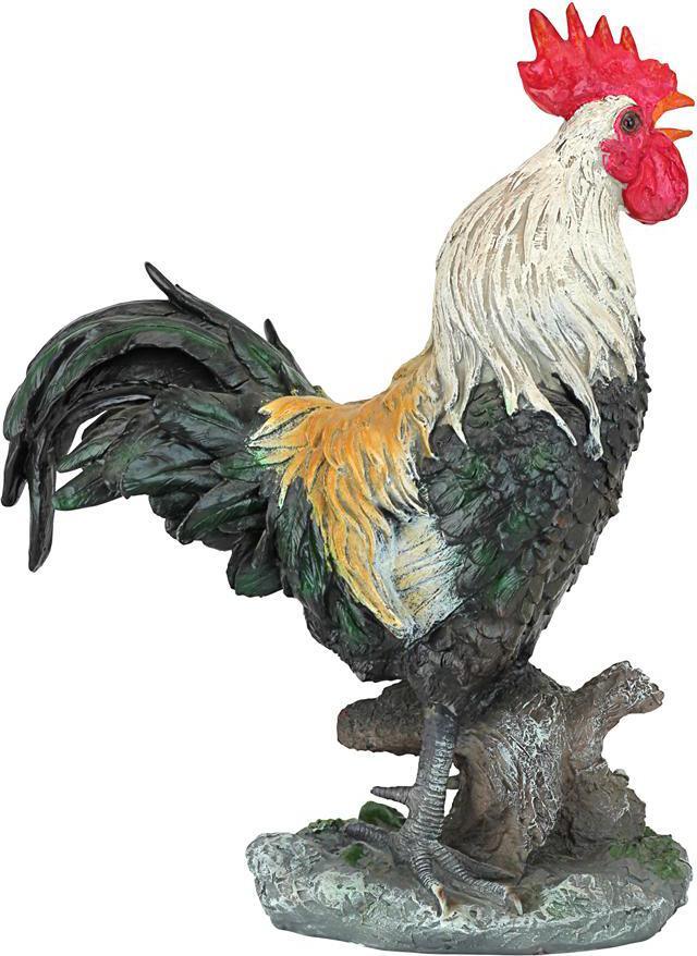 Design Toscano Statues - Cock A Doodle Do Rooster Statue