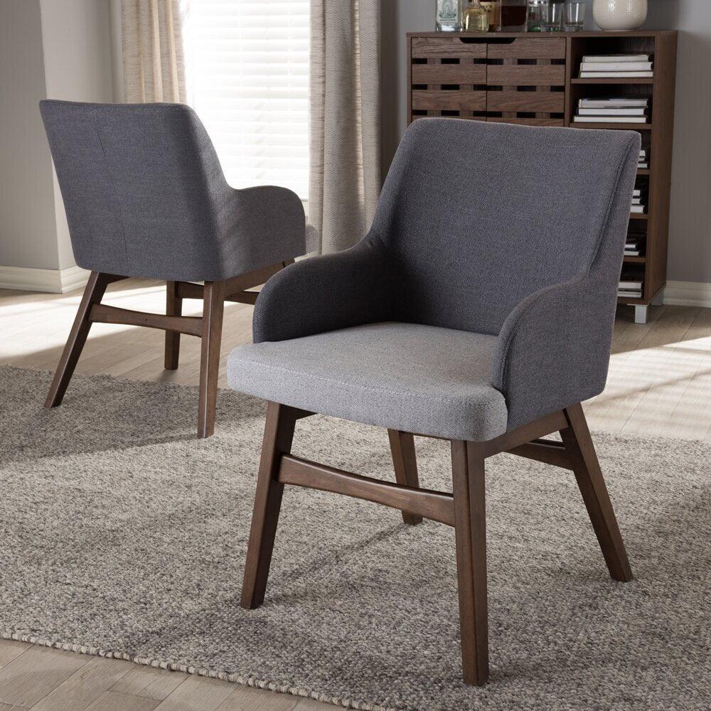 Wholesale Interiors Dining Chairs - Monte Dining Chair Gray (Set of 2)
