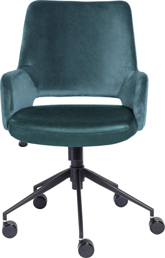 Euro Style Task Chairs - Desi Tilt Office Chair Blue