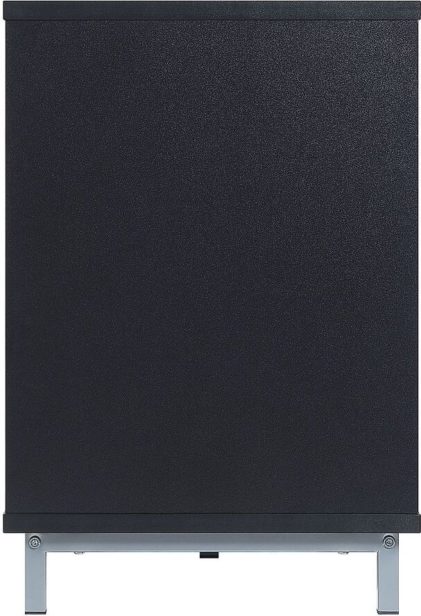 Manhattan Comfort Fireplaces - Brighton Fireplace in Onyx
