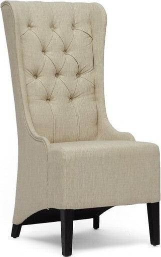 Wholesale Interiors Accent Chairs - Vincent Modern Accent Chair Beige